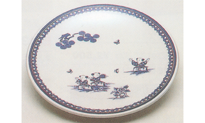 唐子 中華皿（メラミン製）